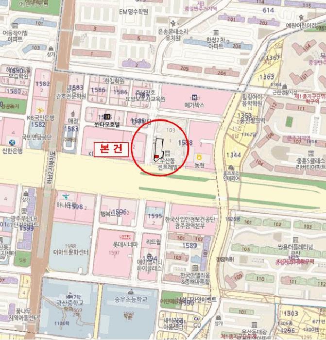 법원경매 2025타경33441 사진9 | 광주 광산구 우산동 1588-1 근린상가 경매