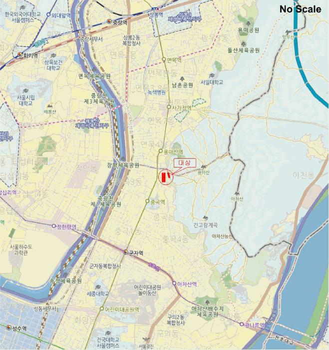 법원경매 2025타경260 사진22 | 서울 광진구 중곡동 293-22 도로 경매