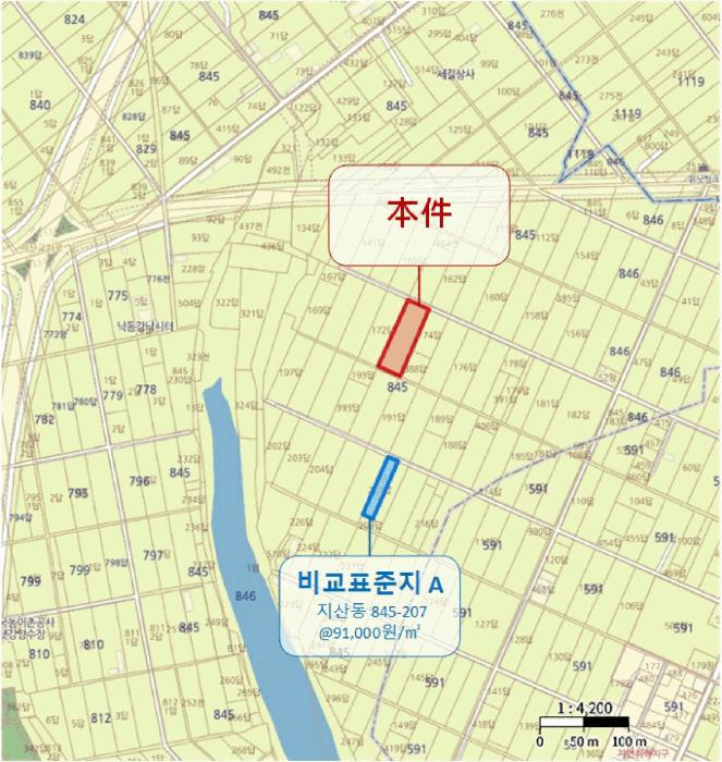법원경매 2025타경11054 사진7 | 구미시 지산동 845-173 답 경매