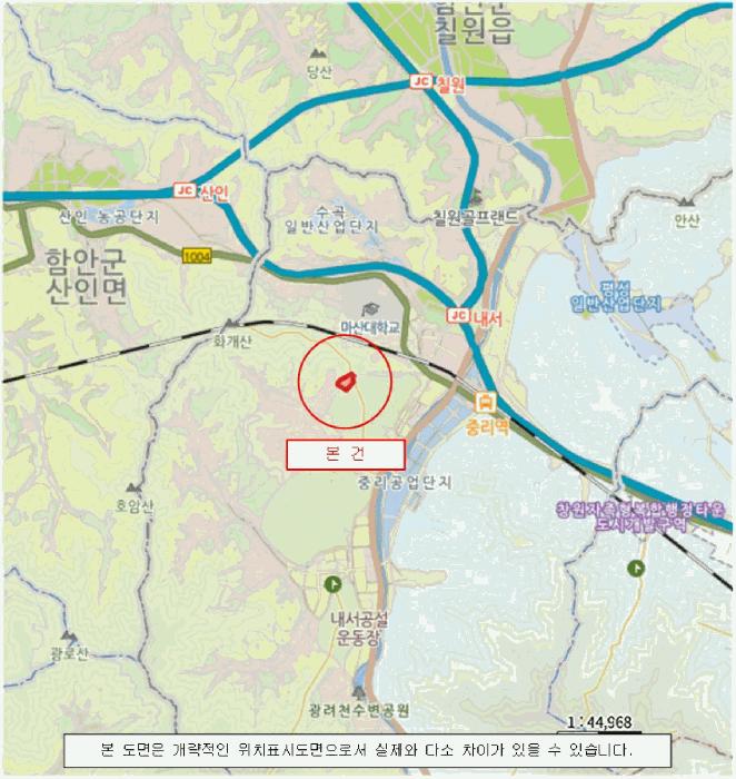 2025타경309 법원경매 사진6 | 창원 마산회원구 임야 경매