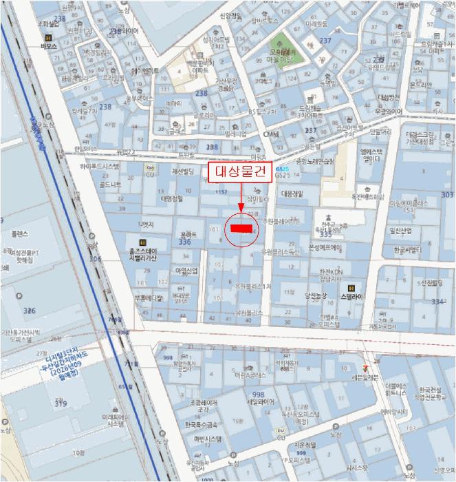 법원경매 2025타경11364 사진12 | 서울 금천구 독산동 336-8 미림에이클래스 오피스텔 경매