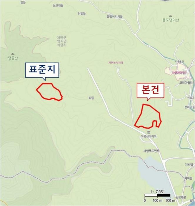 법원경매 2024타경83942 사진13 | 용인시 처인구 양지면 임야 경매
