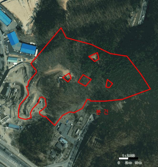 법원경매 2025타경54673 사진9 | 용인시 처인구 유방동 임야 경매