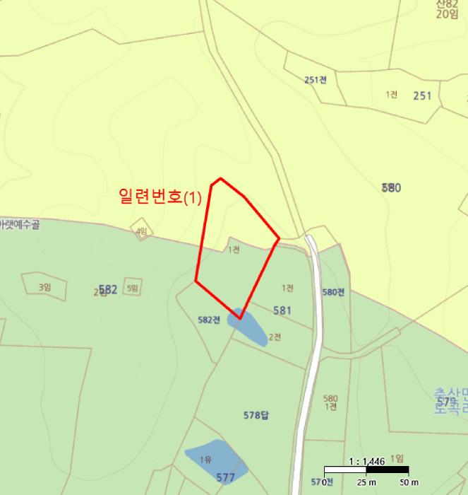 2025타경424 법원경매 사진4 | 경북 영덕군 전답 경매