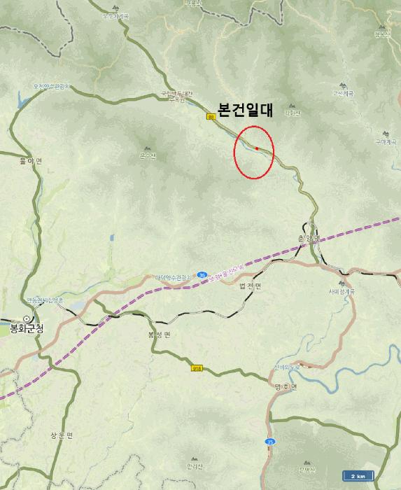 법원경매 2025타경100384 사진7 | 봉화군 춘양면 애당리 119-4 전 경매
