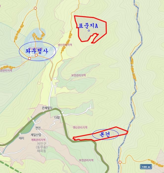 법원경매 2024타경97989 사진9 | 용인시 처인구 해곡동 임야 경매