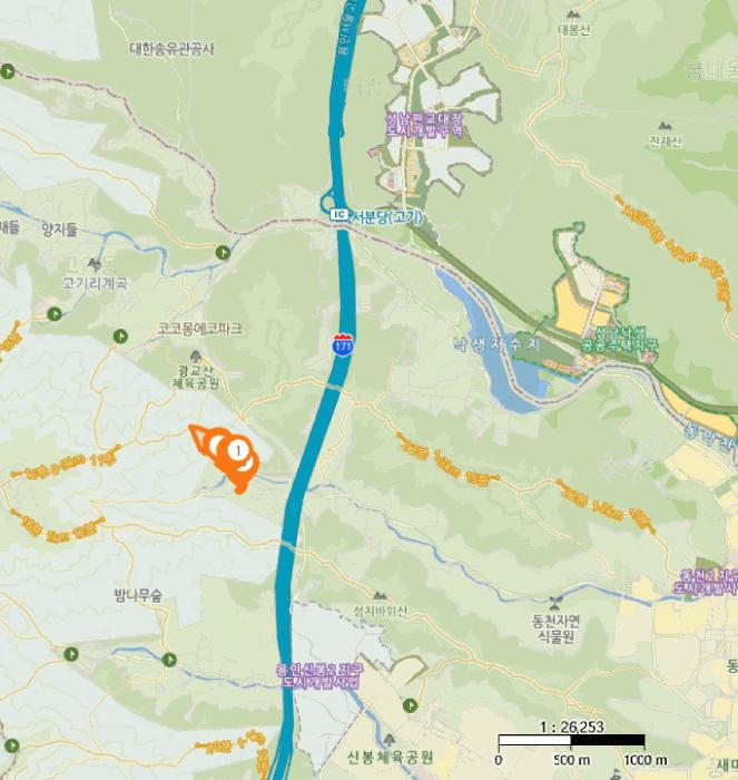 법원경매 2025타경54381 사진48 | 용인시 수지구 동천동 698 전답 경매