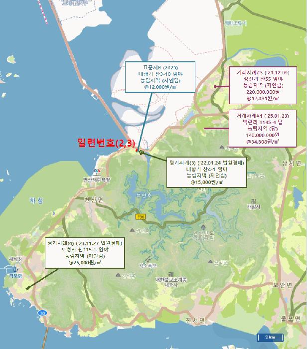 법원경매 2025타경30408 사진13 | 부안군 변산면 대항리 임야 경매