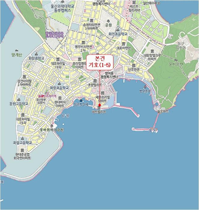법원경매 2025타경12684 사진11 | 동구 방어동 211-8 도로 경매