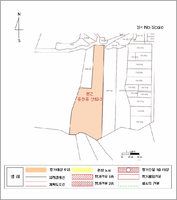 법원경매 2025타경53092 사진7 | 용인시 수지구 동천동 임야 경매