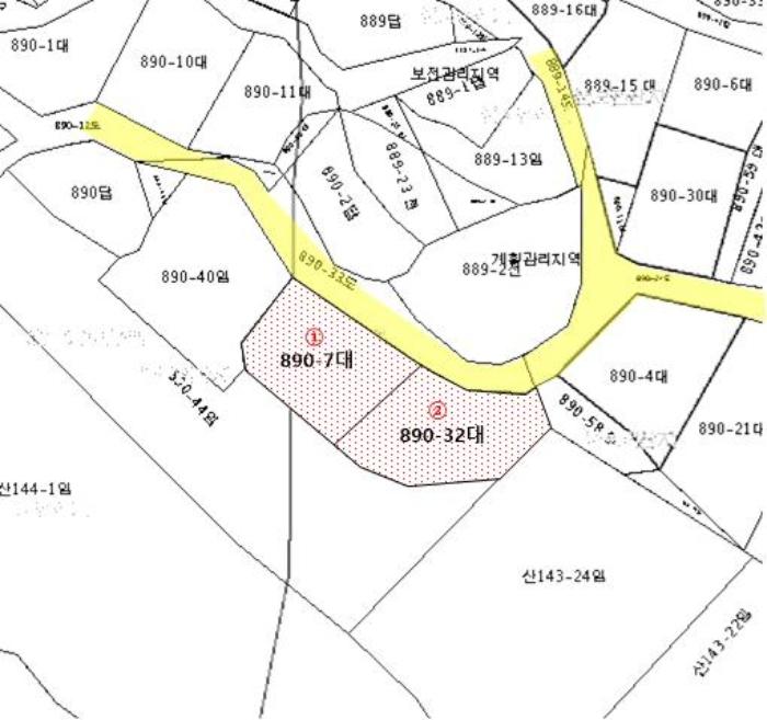 법원경매 2024타경39347 사진11 | 양평군 서종면 문호리 890-7 대지 경매