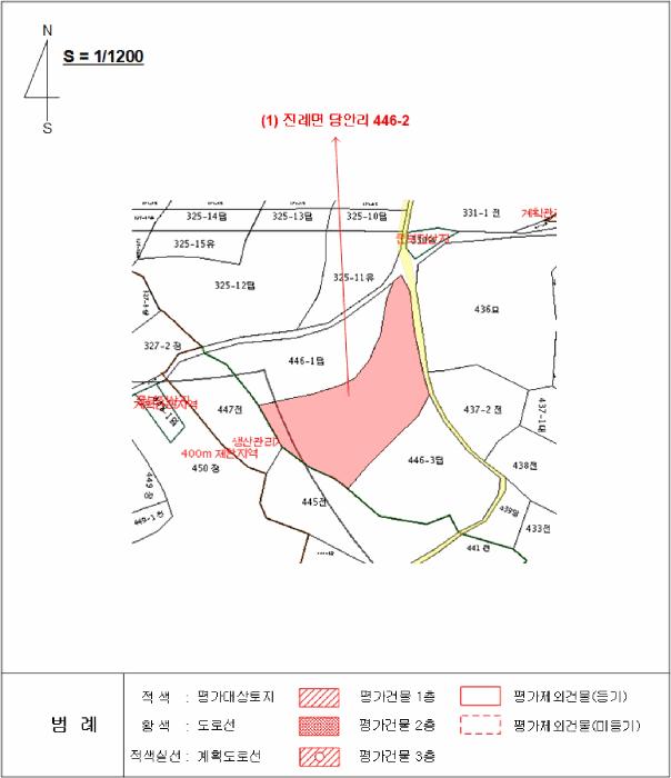 법원경매 2025타경657 사진9 | 김해시 진례면 담안리 446-2 답 경매