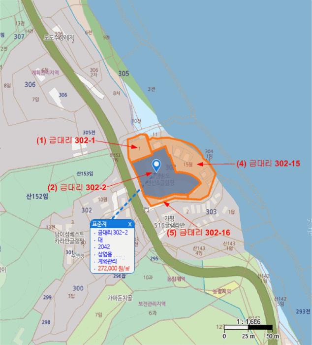 법원경매 2025타경515 사진40 | 가평군 가평읍 금대리 302-1 근린시설 경매