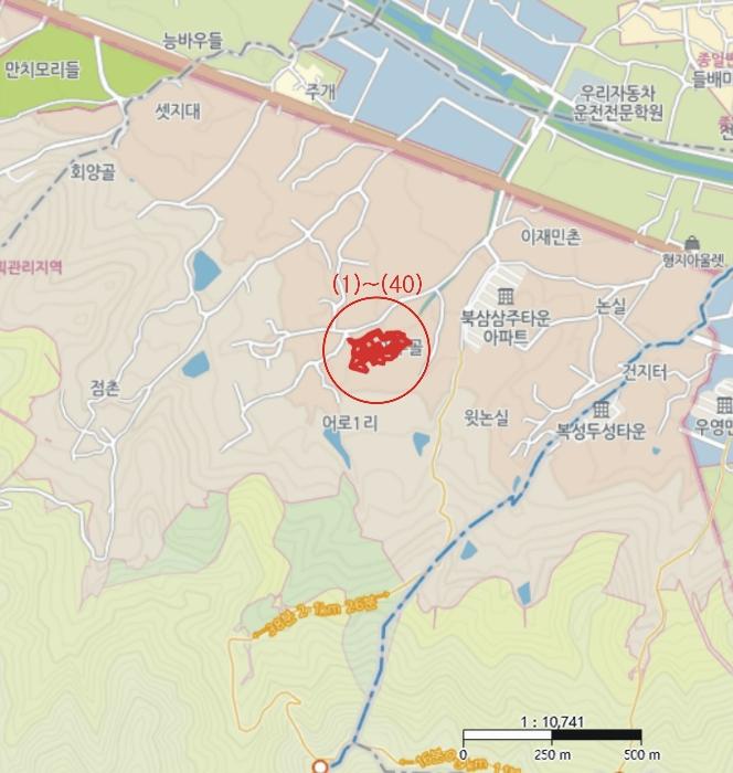 법원경매 2024타경129016 사진67 | 칠곡군 북삼읍 어로리 427-5 답 경매