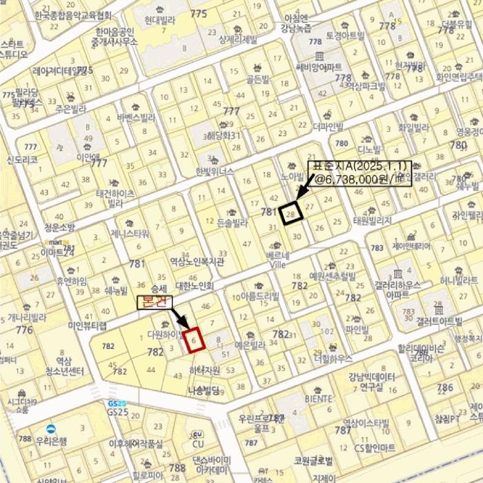 법원경매 2025타경103064 사진20 | 서울 강남구 역삼동 782-6 다가구주택 경매
