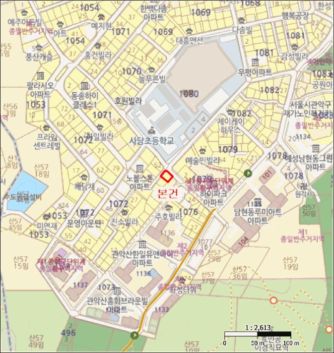 법원경매 2025타경103190 사진9 | 서울 관악구 남현동 1072-100 제이엠빌리지 다세대주택 경매