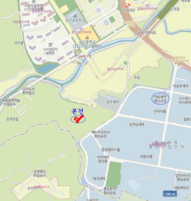 법원경매 2025타경54651 사진8 | 화성시 향남읍 상신리 임야 경매