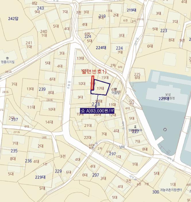 2025타경52245 법원경매 사진16 | 전남 보성군 답 경매
