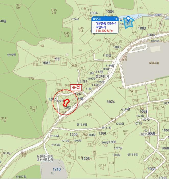 법원경매 2025타경52423 사진11 | 안산시 단원구 대부동동 1199 대지,임야,전답 경매
