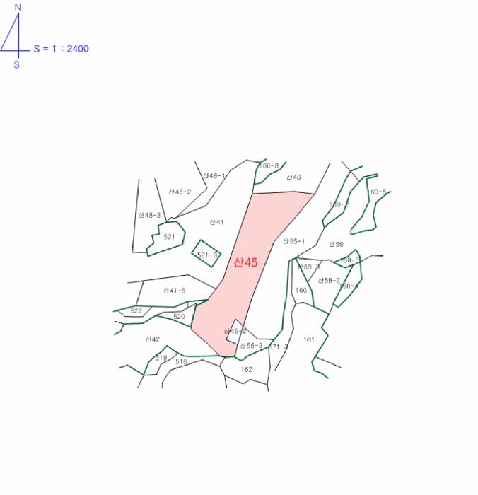 법원경매 2025타경1297 사진9 | 남양주시 와부읍 팔당리 임야 경매