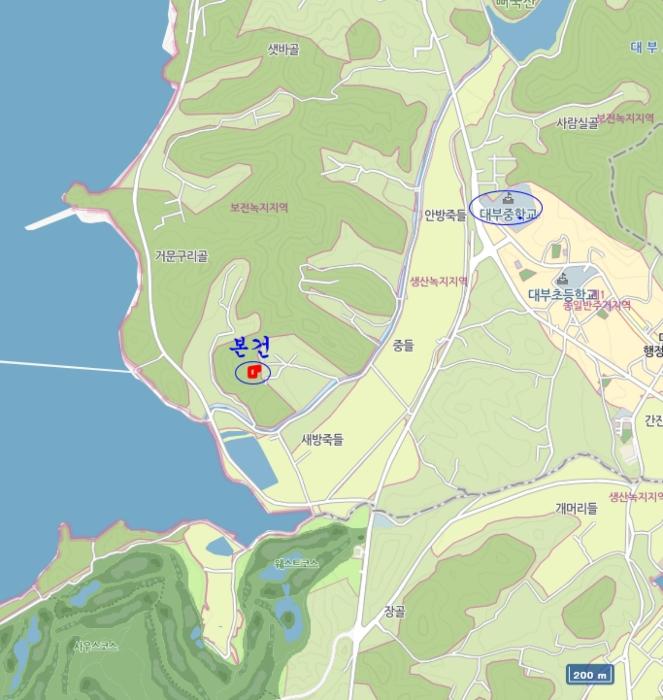 법원경매 2024타경72861 사진8 | 안산시 단원구 대부북동 1525-53 임야 경매