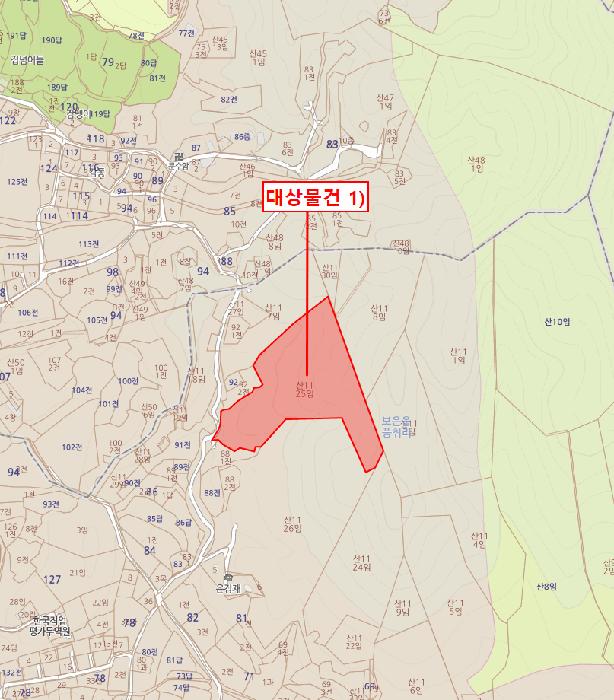 2025타경5622 법원경매 사진6 | 충북 보은군 임야 경매