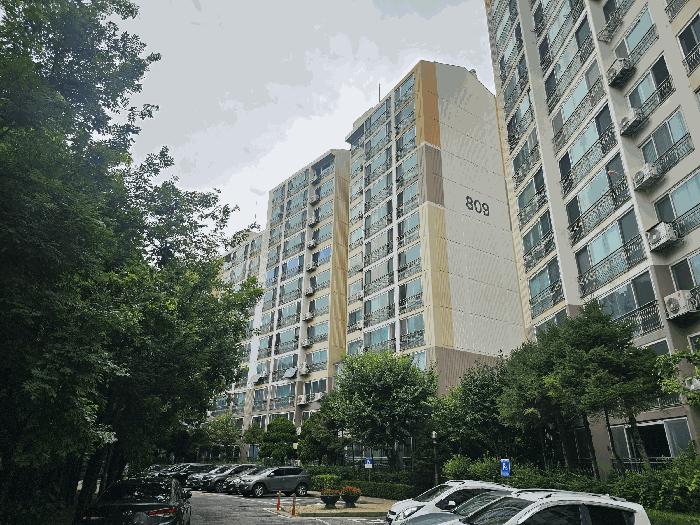 경기도 파주시 목동동 114-37 산내마을8단지 월드메르디앙 809동 7층702호 법원경매 물건 대표사진