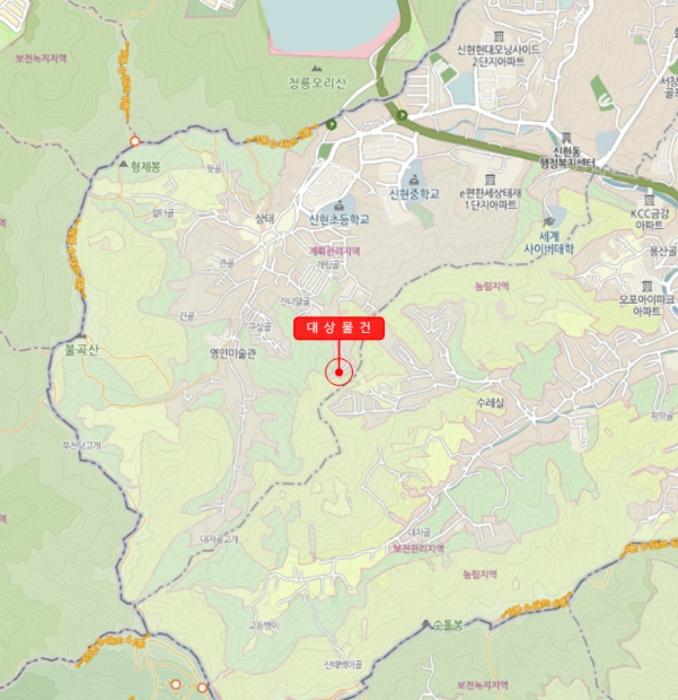 법원경매 2024타경179 사진8 | 광주시 신현동 834-4 대지,임야,전답 경매