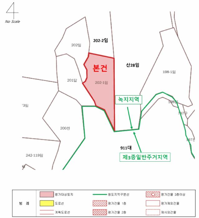 법원경매 2025타경55206 사진16 | 용인시 수지구 신봉동 202-1 임야 경매