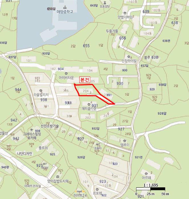 법원경매 2025타경52595 사진12 | 광주시 양벌동 931-3 다세대주택 경매