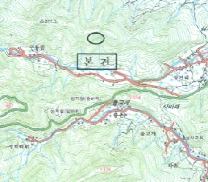 법원경매 2025타경196 사진5 | 삼척시 미로면 내미로리 임야 경매