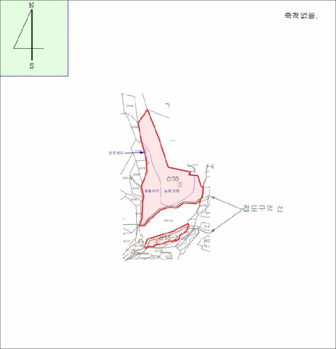 법원경매 2024타경32509 사진7 | 평창군 용평면 속사리 임야 경매