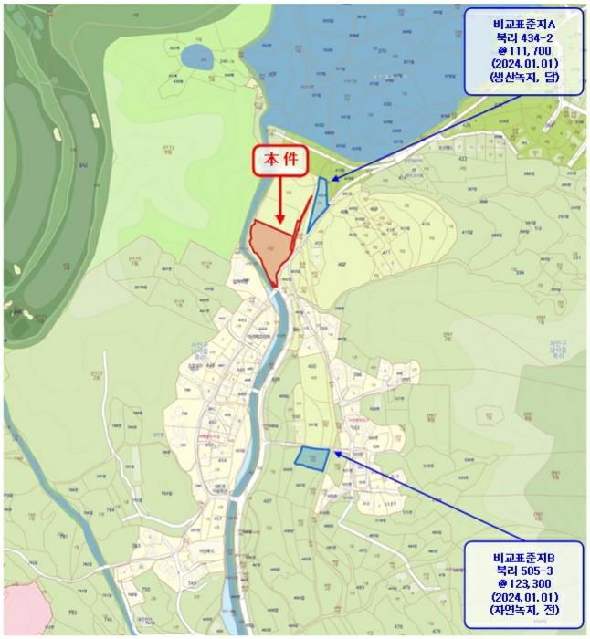 법원경매 2024타경13356 사진9 | 용인시 처인구 남사읍 북리 435-4 답 경매