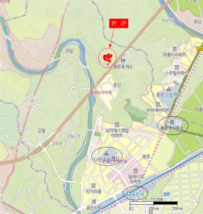 법원경매 2023타경4634 사진33 | 양평군 용문면 다문리 428-40 임야 경매