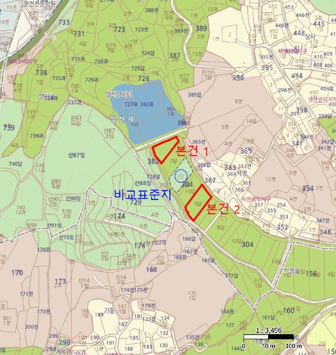 법원경매 2025타경4129 사진8 | 나주시 왕곡면 양산리 304-5 답 경매