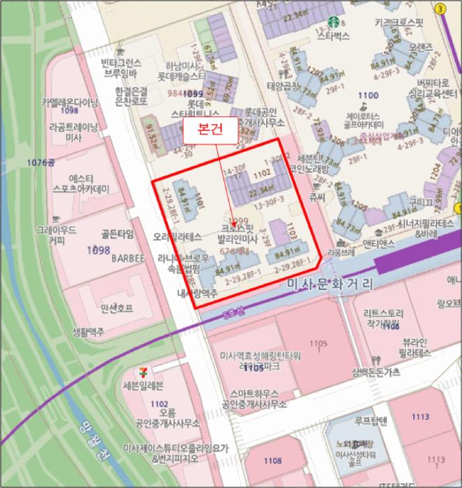 법원경매 2025타경4017 사진8 | 하남시 망월동 1099-1 근린상가 경매