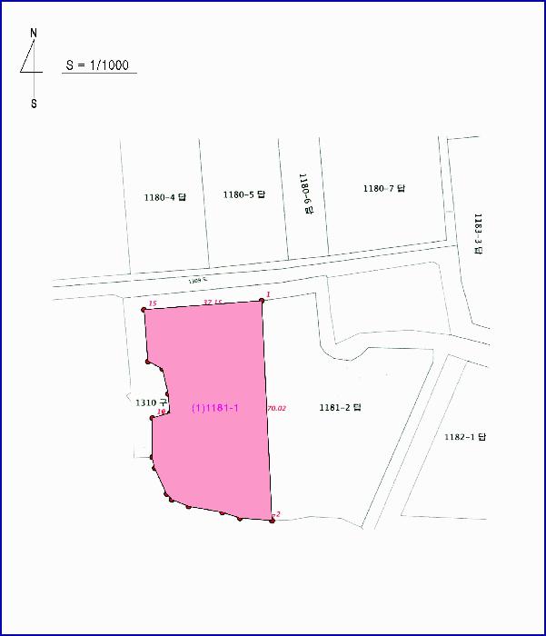 법원경매 2025타경20411 사진9 | 부여군 세도면 수고리 1181-1 답 경매
