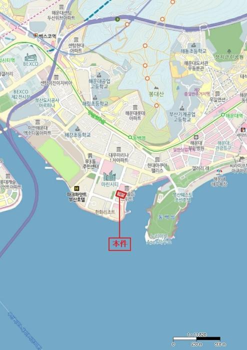 법원경매 2024타경6484 사진9 | 부산 해운대구 우동 1435-2 (마린시티1로 137) 콘도(호텔) 경매