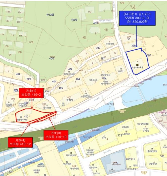법원경매 2024타경104269 사진20 | 용인시 기흥구 보라동 410-2 근린시설 경매