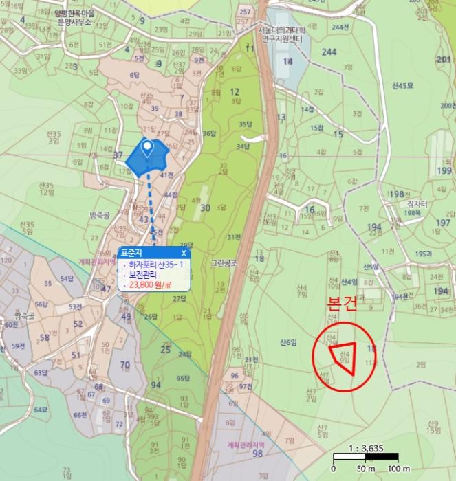 법원경매 2024타경40026 사진7 | 양평군 개군면 하자포리 임야 경매