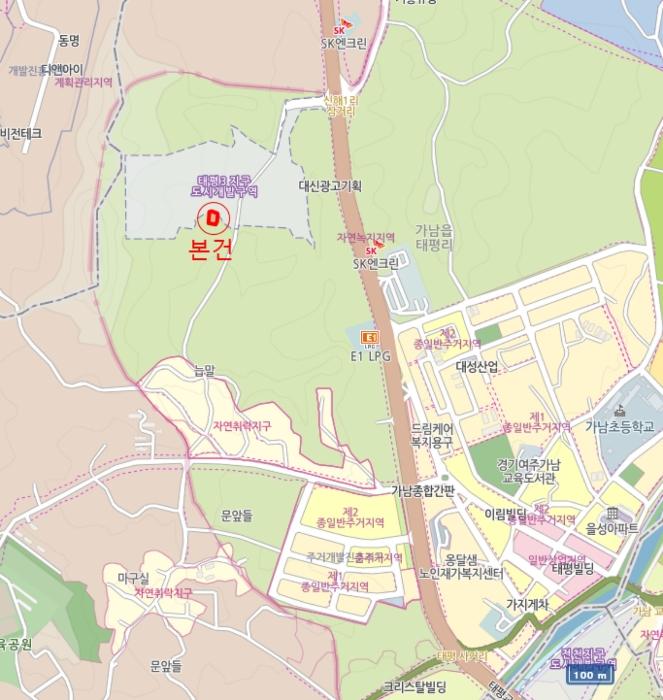 법원경매 2024타경3805 사진9 | 여주시 가남읍 태평리 300-4 임야 경매
