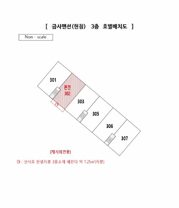 법원경매 2025타경22254 사진8 | 부산 금정구 금사동 69-17 다세대주택 경매