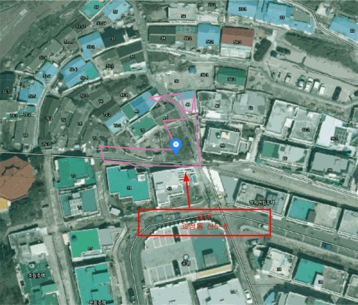 법원경매 2025타경101598 사진2 | 부산 사하구 괴정동 임야 경매