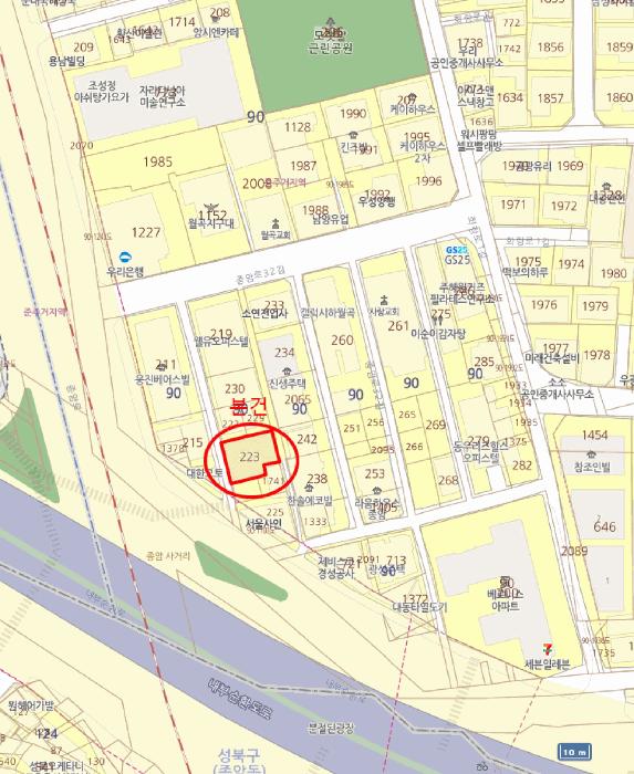 법원경매 2025타경12832 사진20 | 서울 성북구 하월곡동 90-223 대지 경매