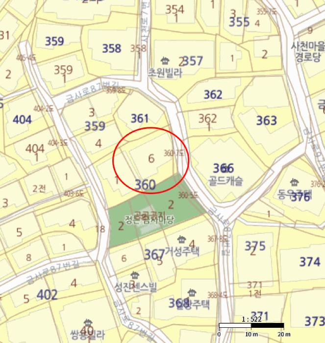 법원경매 2025타경22165 사진13 | 부산 금정구 금사동 360-6 주택건물 경매
