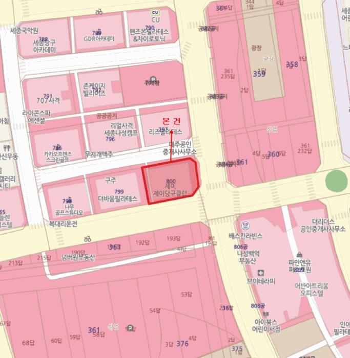 2025타경3756 법원경매 사진17 | 세종 나성동 상가,오피스텔,근린시설 경매