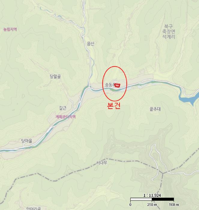 법원경매 2025타경388 사진9 | 포항시 북구 죽장면 석계리 233 전 경매