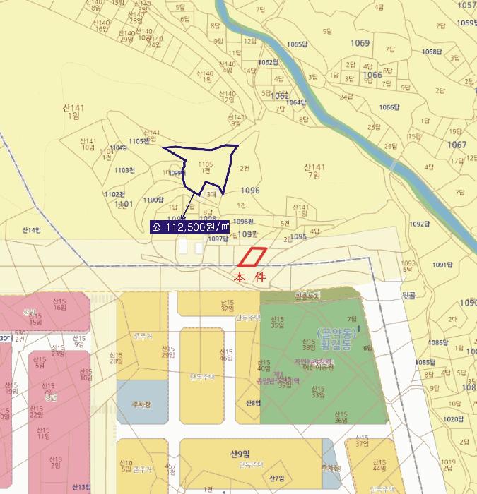 법원경매 2025타경52435 사진7 | 광양시 황길동 1095-5 답 경매