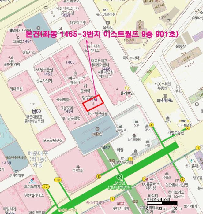 법원경매 2025타경5244 사진10 | 부산 해운대구 좌동 1465-3 근린상가 경매