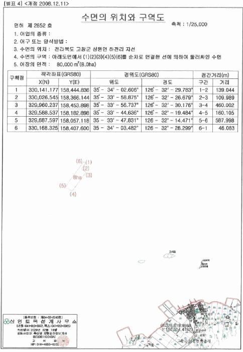 전북 고창군 심원면 하전리 지선 어업권 사진 3
